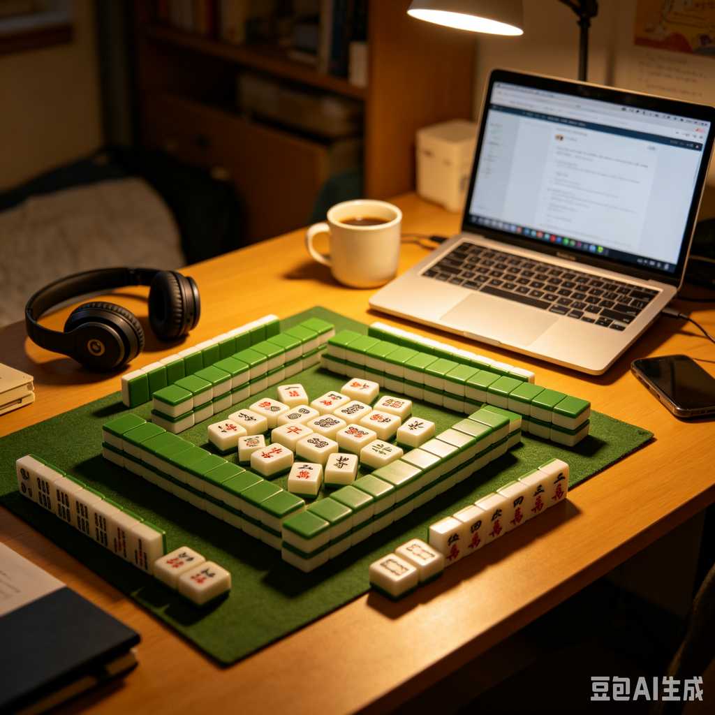 hand crafted mahjong set