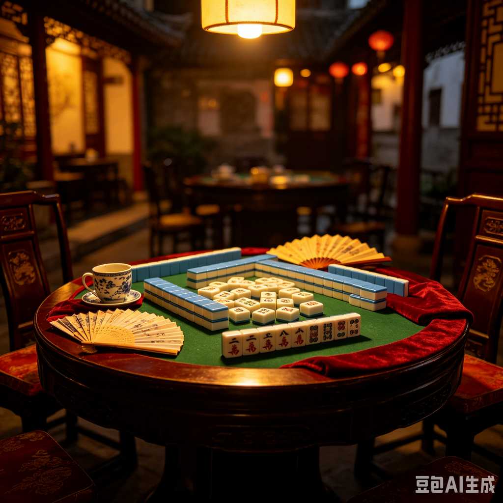 custom art mahjong set