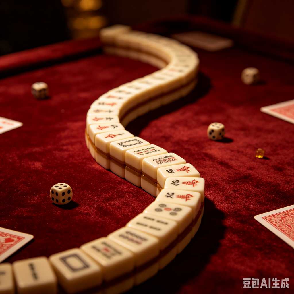 deep print mahjong set
